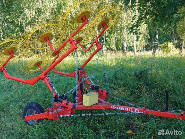 Грабли, ворошилки, валкователи Harvest WR8, 2024