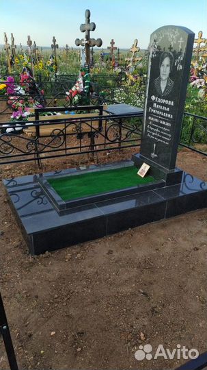 Памятники. Установка памятников. Укладка плитки