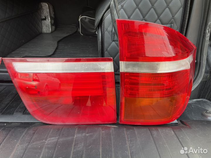 Задние фонари bmw X5 e70 дорест