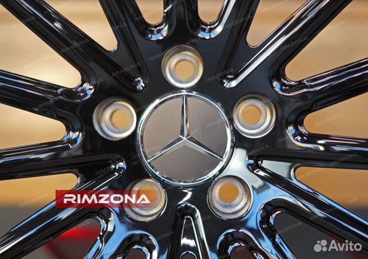 Кованые диски R21 на Mercedes S-class