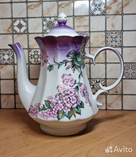 Фарфоровый заварочный чайник