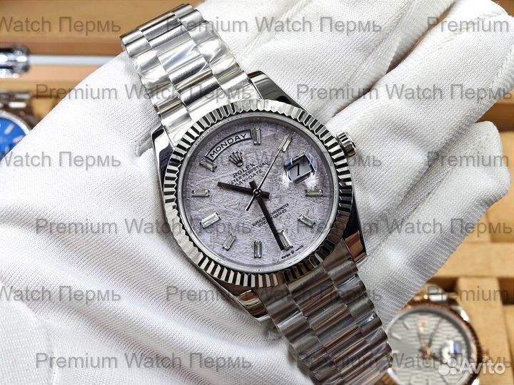 Rolex Day-Date White Мужские часы новые