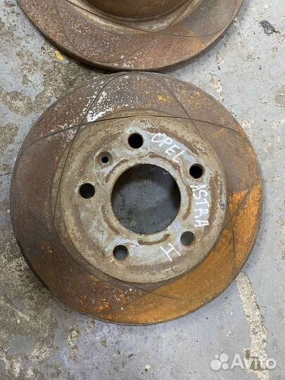 Диски тормозные задние Opel Astra H б.у