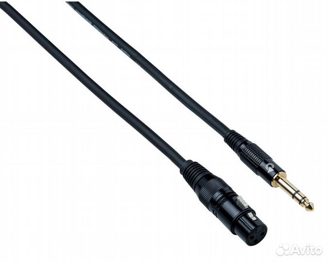 Кабель межблочный XLR-F-Jack Bespeco easxf300 3 m
