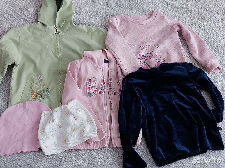 Детские вещи пакетом на девочку 110