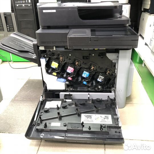 Мфу hp лазерный цветной в отличном