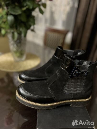 Полусапоги натуральная кожа