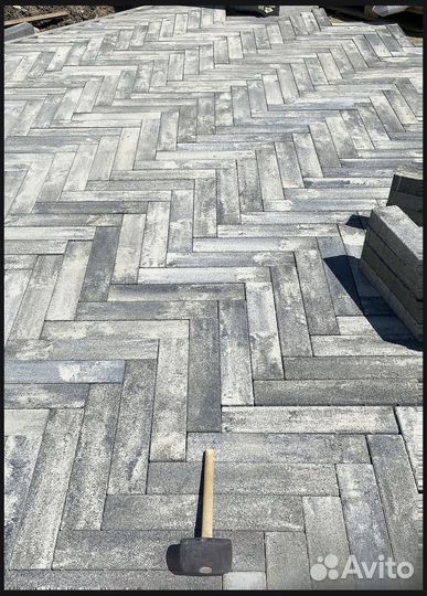 Тротуарная плитка брусчатка