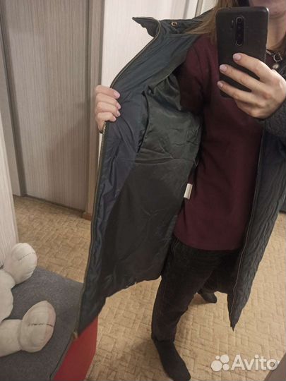 Пальто демисезонное стеганое женское