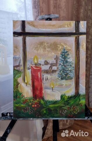 Картина маслом на холсте