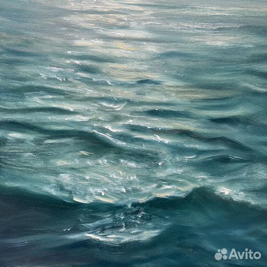 Картина морской пейзаж маслом