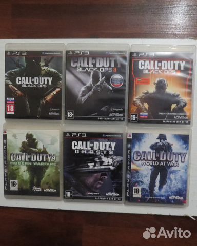 Call of duty для PS3