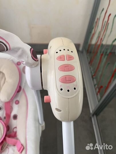 Детские электро качели Trampulina