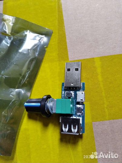 USB-регулятор оборотов двигателя (напряжения)