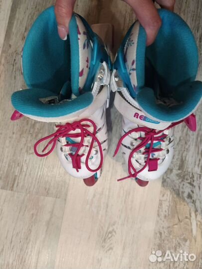 Роликовые коньки детские раздвижные