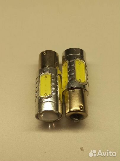 LED лампы в ходовые, туманки P21W