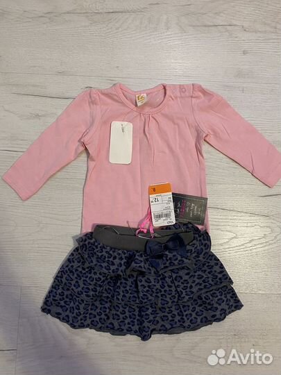 Пакет новых вещей на девочку 62-86