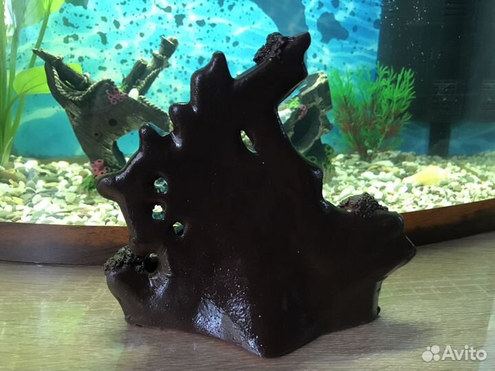 Новая пиратская декорация для аквариума