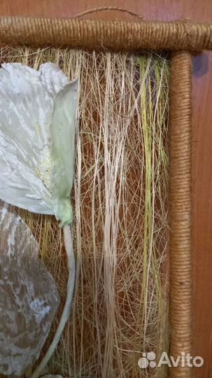 Панно из соломки
