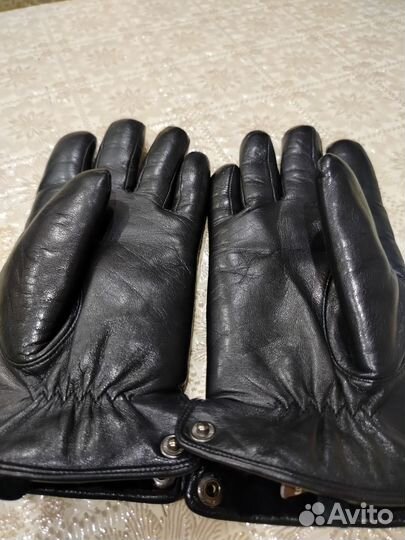 Мужские кожаные перчатки