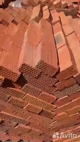 Кирпич полнотелый М125 рядовой, в поддонах