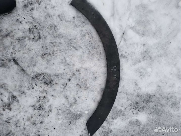 Накладка крыла задняя левая Hyundai Greta