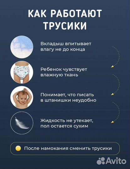 Многоразовые трусики