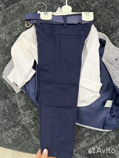 Костюм тройка на мальчика 92