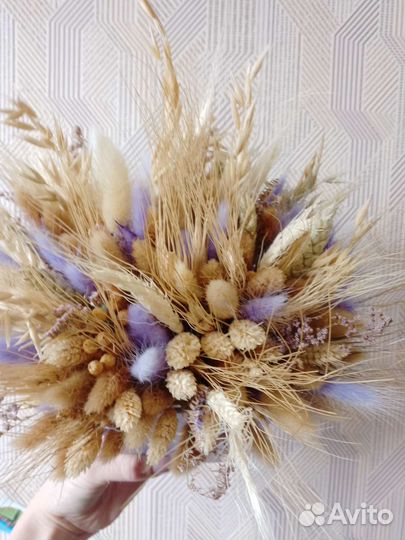 Коробочка из сухочветов