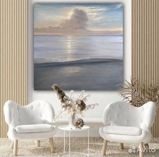 Интерьерная картина маслом Морской пейзаж