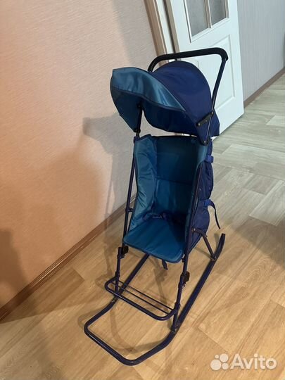 Коляска санки