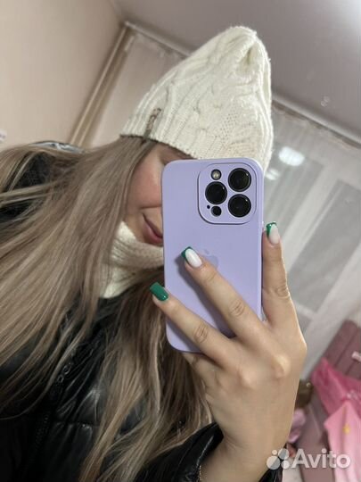 Комплект шапка и снуд женский