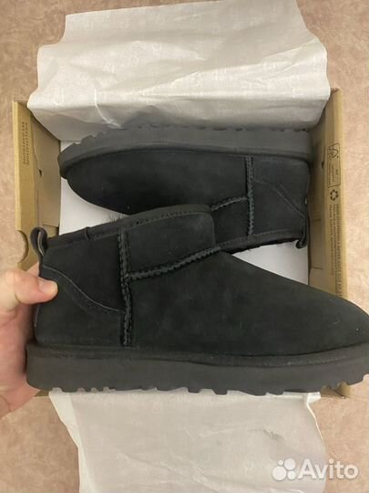 Угг ugg classic Ultra mini Black