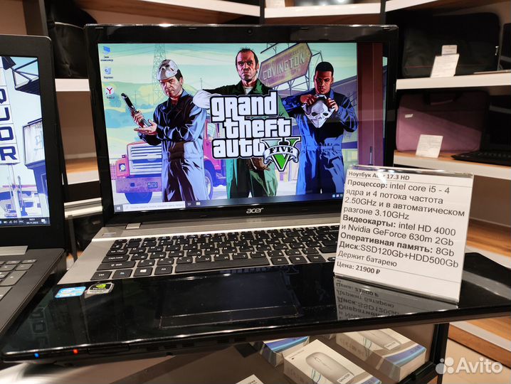 Мощные и игровые ноутбуки с гарантией