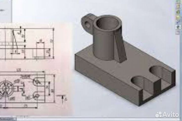 Деталь в Solidworks