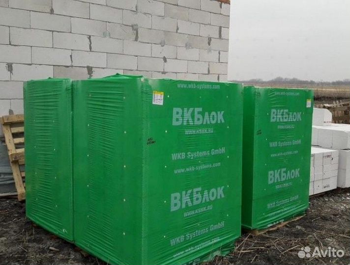 Газобетонные блоки 625 250 150