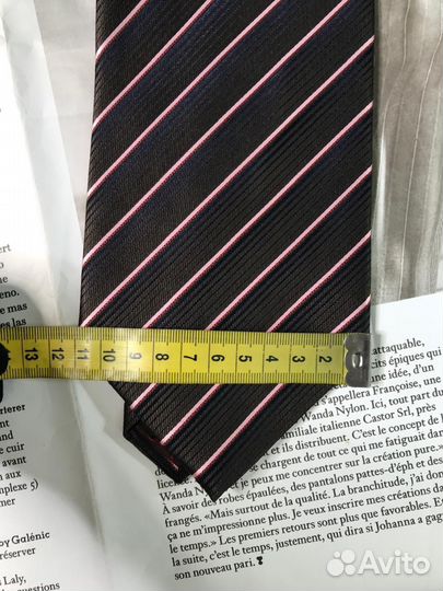 Галстук красновато коричневый Италия