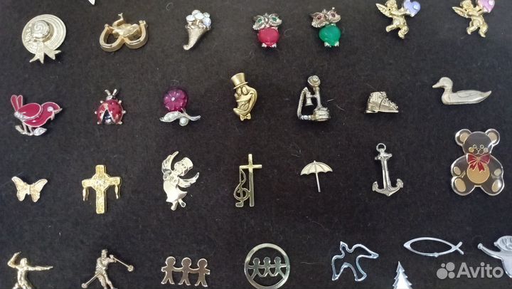Винтажные брошки значки СССР