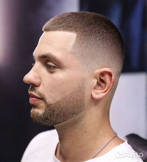 Мужская стрижка (Оформление бороды/опасное бритье)