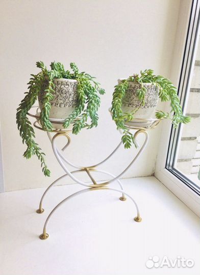 Подставка под цветы металлическая новая