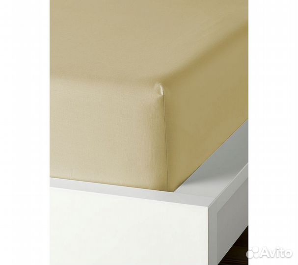 Простынь GoodNight Сатин 200х200х20 Шампань на рез