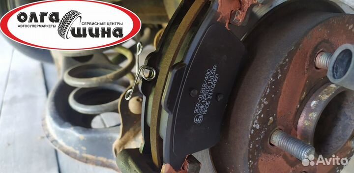 Замена тормозных колодок