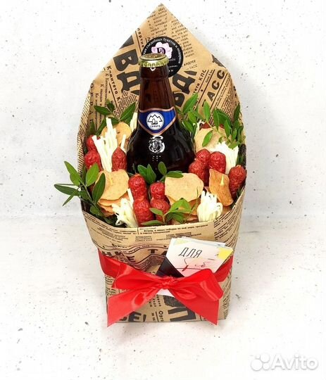 Мужской букет. Съедобный букет