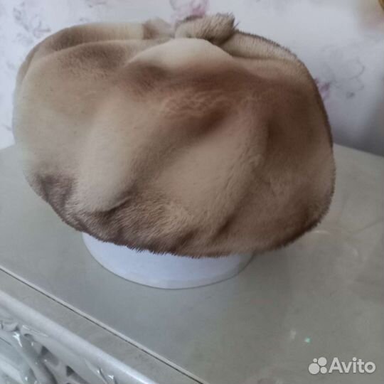 Норковый берет