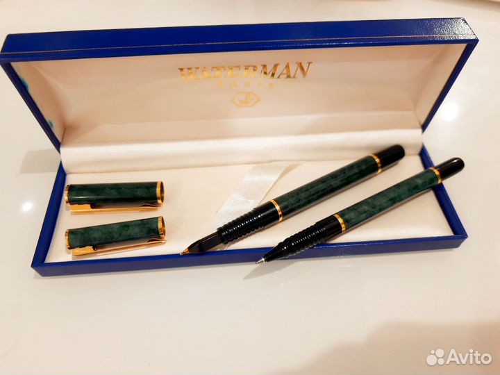 Перьевая ручка waterman (2шт)