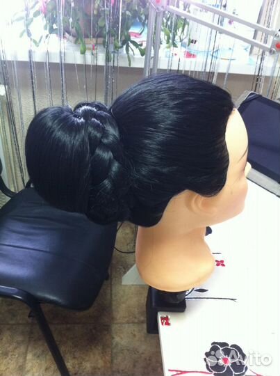 Плетение кос с канекалоном, причёски