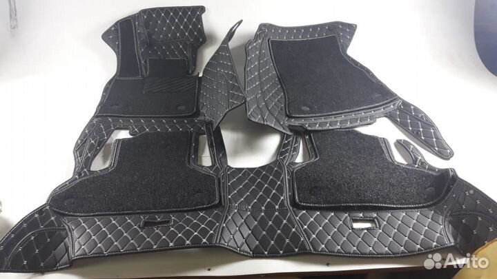 3D Коврики Ford Explorer 5 Escape 3 Экокожа Салон