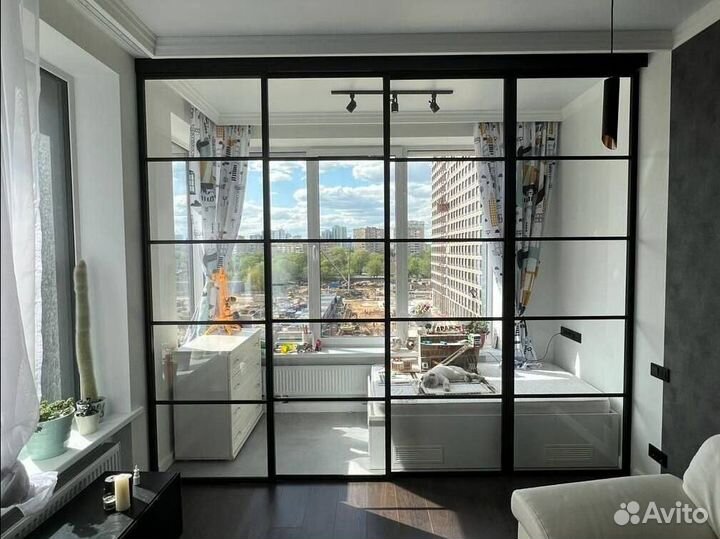 Межкомнатные перегородки / Раздвижные перегородки