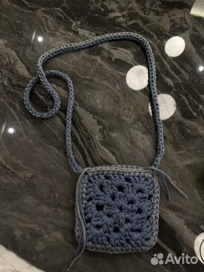 Сумка вязанная