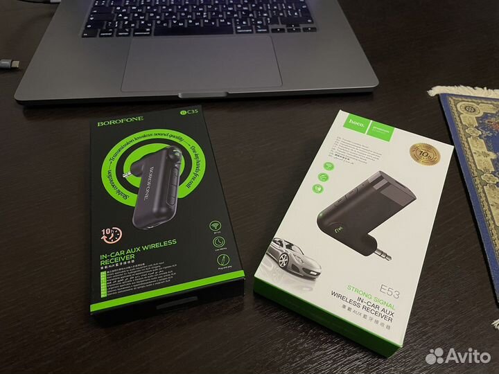 Bluetooth AUX адаптеры Hoco E53 Borofone BC35